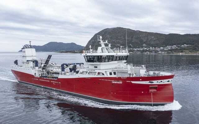 Færøysund levert til Rederiet Færøy AS