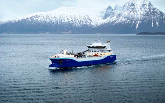 Intership med navneseremoni på brønnbåt med markedsledende teknologi